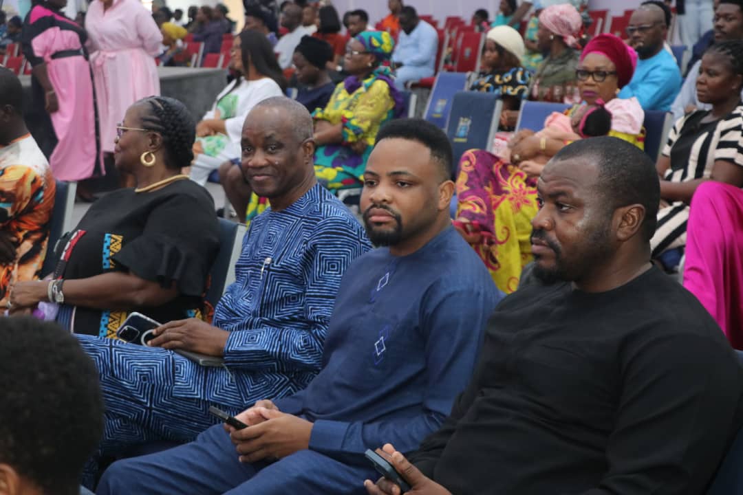 Trinity House congregation seated during service